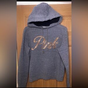 Victorias Secret PINK bling hoodie medium